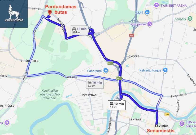 Parduodamas butas Laisvės pr., Šeškinė, Vilniaus m., Vilniaus m. sav., 69.81 m2 ploto, 3 kambariai 21
