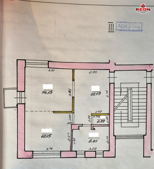 Parduodamas butas Jurgio Matulaičio a., Viršuliškės, Vilniaus m., Vilniaus m. sav., 46 m2 ploto, 2 kambariai 22