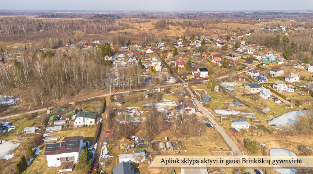 Parduodamas kitos paskirties sklypas Pienių g., Brinkiškių k., Vilniaus r. sav., 12 a ploto 21