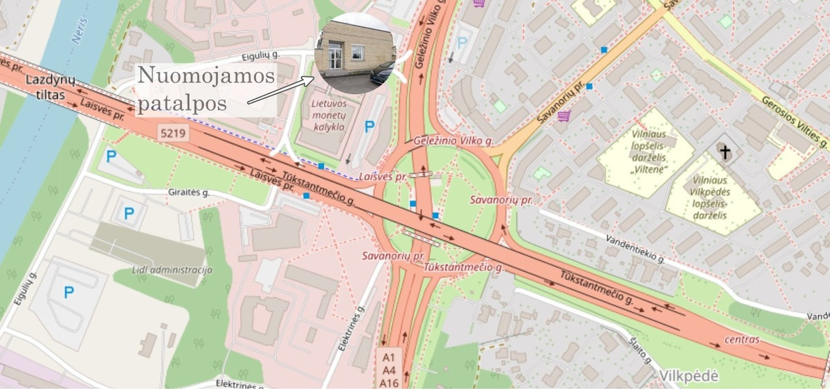 Nuomojamos administracinės, gamybinės, kitos paskirties, maitinimo, paslaugų, prekybos, sandėliavimo patalpos Eigulių g., Naujamiestis, Vilniaus m., Vilniaus m. sav., 27 m2 ploto 12
