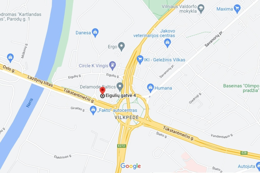 Nuomojamos administracinės, gamybinės, kitos paskirties, maitinimo, paslaugų, prekybos, sandėliavimo patalpos Eigulių g., Naujamiestis, Vilniaus m., Vilniaus m. sav., 27 m2 ploto 13