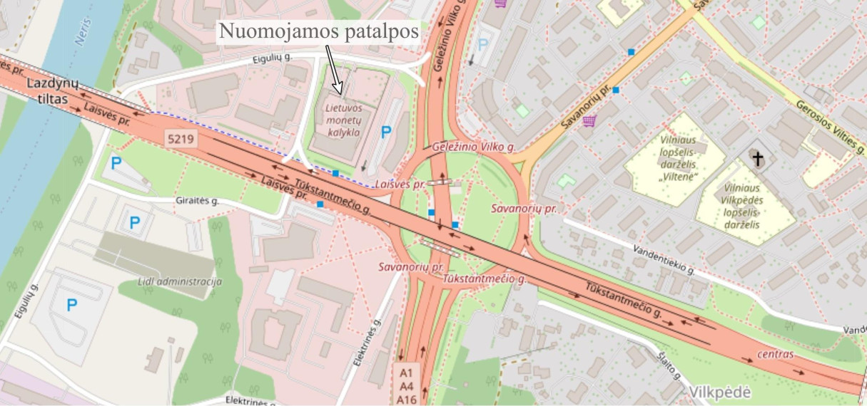 Nuomojamos patalpos Eigulių g., Naujamiestis, Vilniaus m., Vilniaus m. sav., 28.00 m² ploto 11