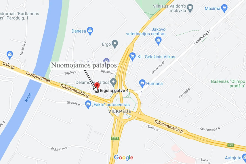 Nuomojamos patalpos Eigulių g., Naujamiestis, Vilniaus m., Vilniaus m. sav., 28.00 m² ploto 12