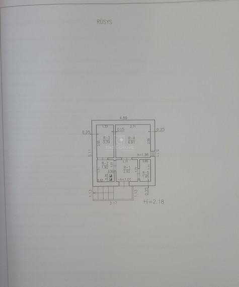 Parduodamas namas Derceklių k., Klaipėdos r. sav., 43 m2 ploto, 2 aukštai 7