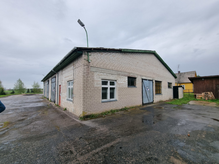 Nuomojamos gamybinės, sandėliavimo patalpos Palangos g., Rietavo m., Rietavo sav., 421 m2 ploto 2