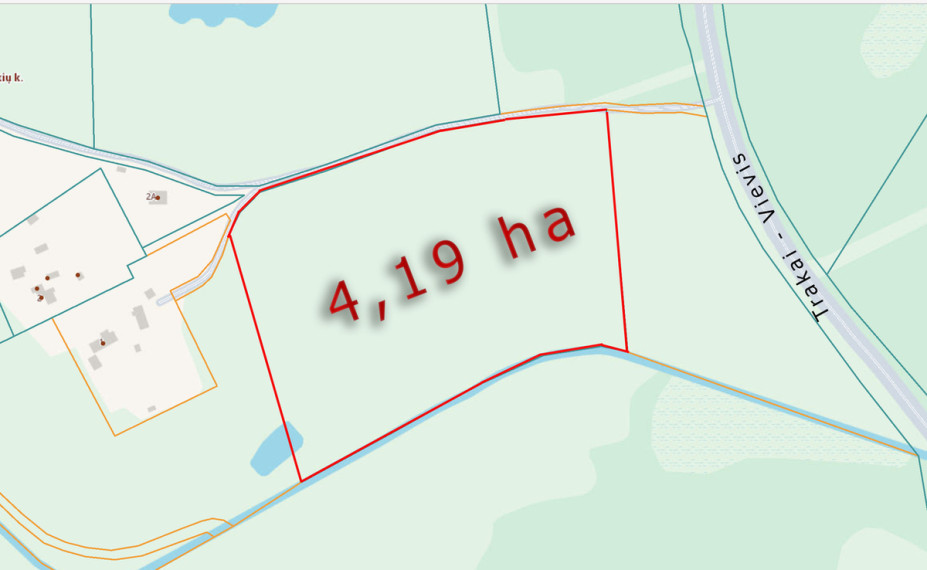 Parduodamas sklypas Leitiškių k., 419 a ploto 12