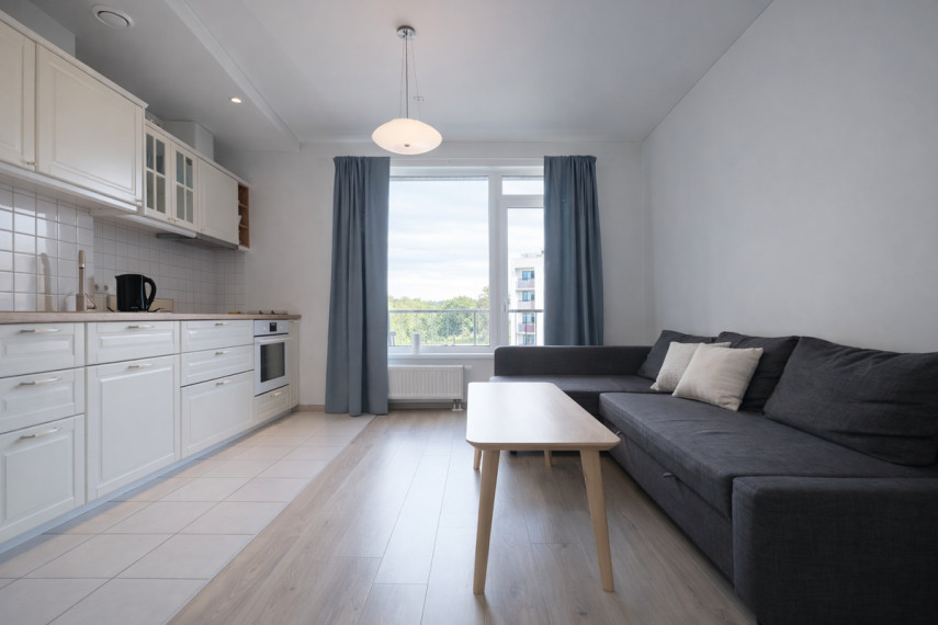 Nuomojamas butas Žemaitės g., Naujamiestis, Vilniaus m., Vilniaus m. sav., 40 m2 ploto, 2 kambariai 1