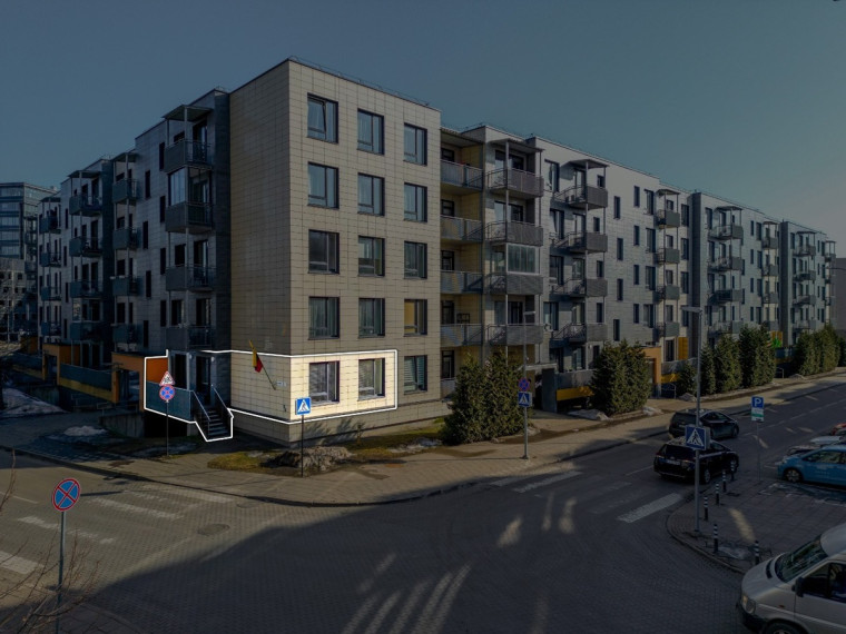 Parduodamos administracinės, kitos paskirties, maitinimo, paslaugų, prekybos patalpos Juozo Balčikonio g., Vilniaus m., Vilniaus m. sav., 71.87 m2 ploto 23