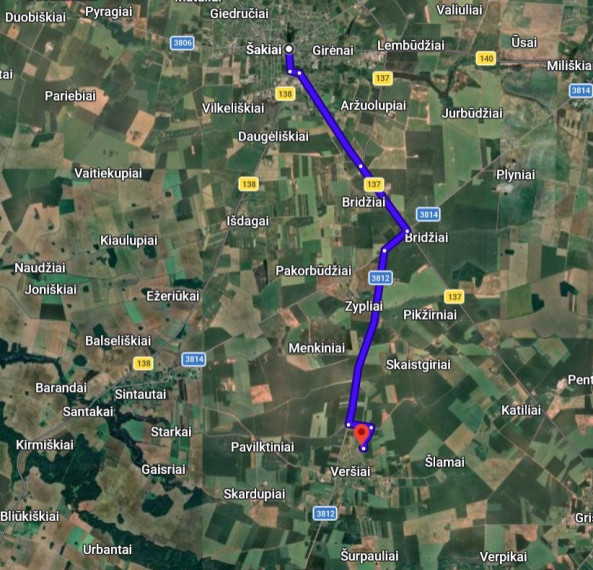 Parduodamas namas Ateities g., Veršių k., Šakių r. sav., 128.14 m2 ploto, 1 aukštai 5