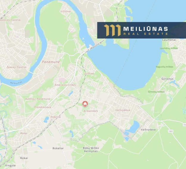 Parduodamas sklypas Aruodo g., Vaišvydavoje, Kaune, 10.56 a ploto 3
