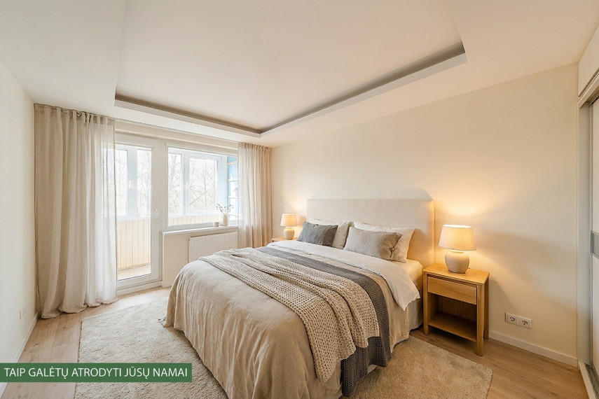 Parduodamas butas Gedimino g., Kaišiadorių m., Kaišiadorių r. sav., 61.22 m2 ploto, 3 kambariai 10