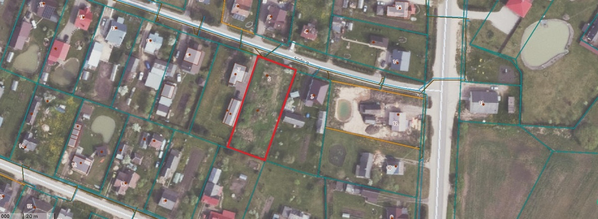 Parduodamas  sklypas Sodų g., Pravieniškių k., Kaišiadorių r. sav., 14.87 a ploto 8