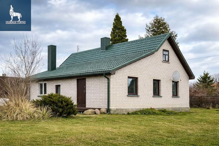 Parduodamas namas Vilniaus r. sav., Rudaminos k., Mechanizatorių g., 86 m2 ploto, 1 aukštai 1