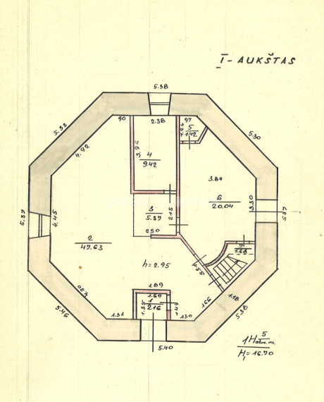 Parduodamas namas Stoties g., Meškuičių mstl., Šiaulių r. sav., 363.09 m2 ploto, 5 aukštai 19