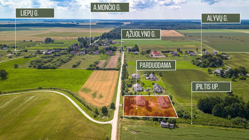 Parduodamas namas Salantų g., Darbėnų mstl., Kretingos r. sav., 125 m2 ploto, 2 aukštai 10