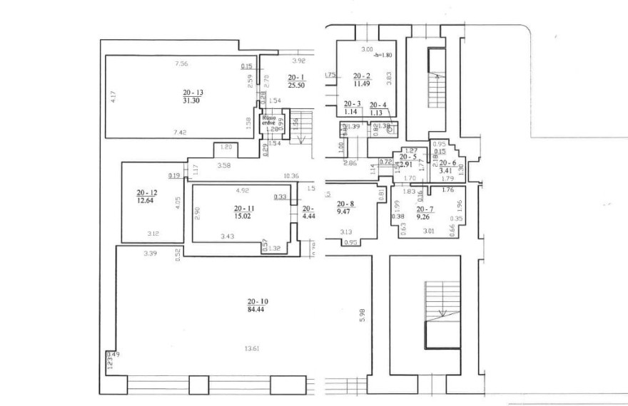 Parduodamos patalpos Kalvarijų g., Centras, Vilniaus m., Vilniaus m. sav., 246 m² ploto 3