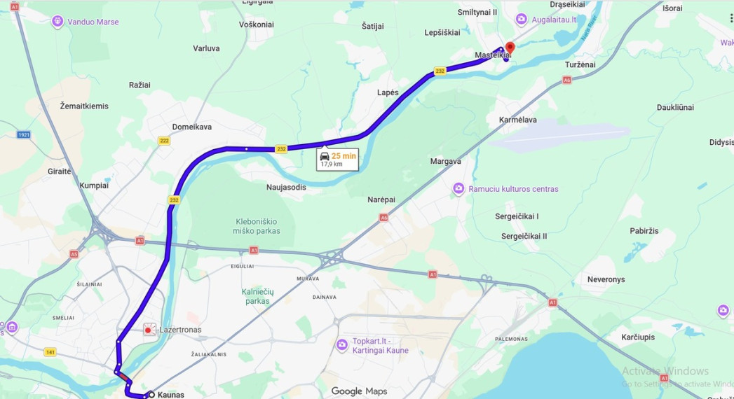 Parduodamas namas Draugystės g., Masteikių k., Kauno r. sav., 23.85 m2 ploto, 1 aukštai 9