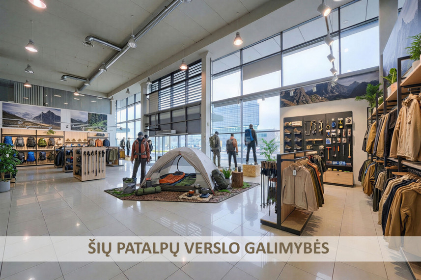 Nuomojamos administracinės patalpos Ukmergės g., Fabijoniškės, Vilniaus m., Vilniaus m. sav., 692 m2 ploto 3