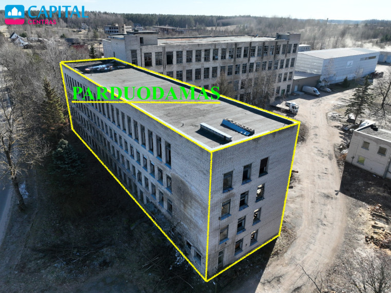 Parduodamos administracinės patalpos Lentupio g., Švenčionių m., Švenčionių r. sav., 2806.45 m2 ploto 2
