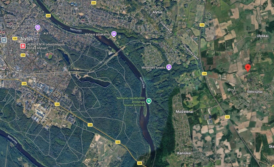 Parduodamas  sklypas Alyvų g., Venciūnų k., Alytaus r. sav., 104 a ploto 7