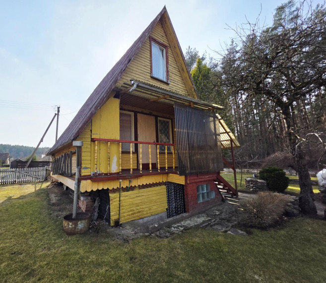 Parduodamas namas Parko g., Medukštos k., Alytaus r. sav., 44.31 m² ploto 2 kambariai 4