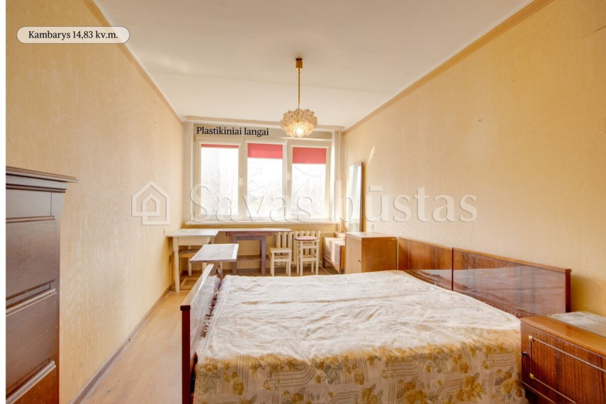 Parduodamas butas J. Basanavičiaus g., Kėdainių m., Kėdainių r. sav., 65.24 m2 ploto, 3 kambariai 6