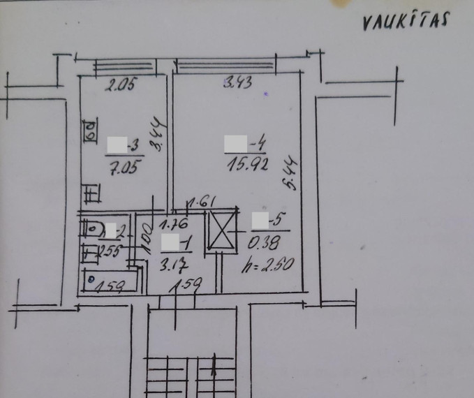 Parduodamas butas Radviliškio g., Zokniai, Šiaulių m., Šiaulių m. sav., 29.07 m² ploto 1 kambarys 10