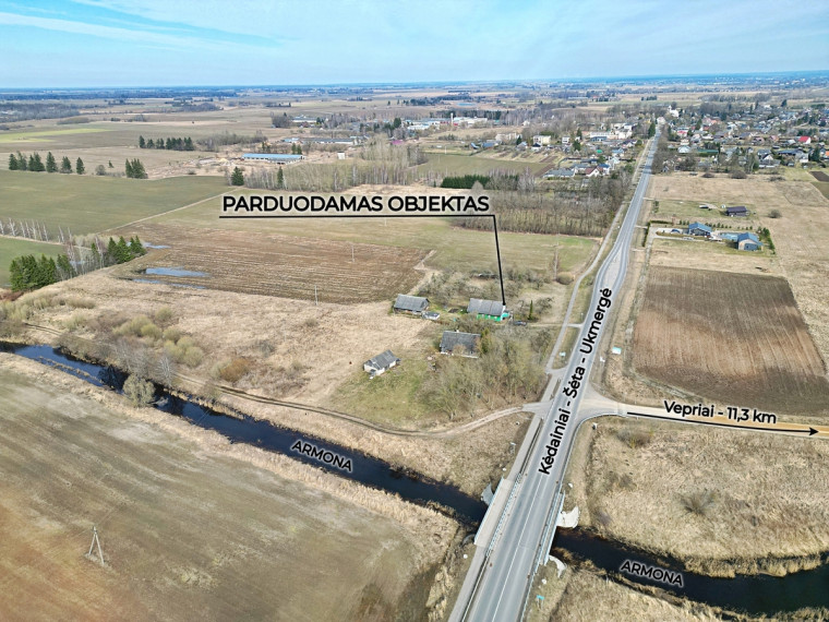 Parduodamas namas Armonos g., Deltuvos mstl., Ukmergės r. sav., 92.52 m2 ploto, 1 aukštai 3