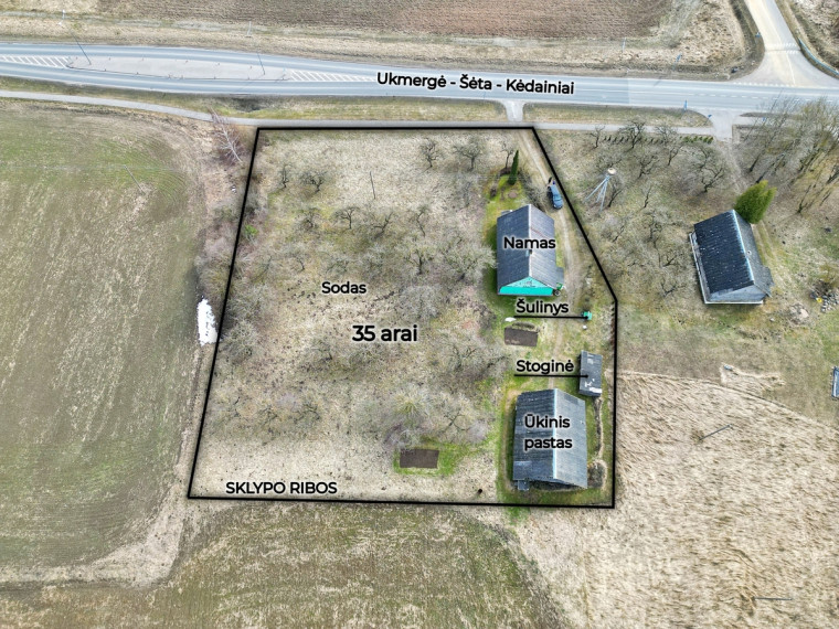 Parduodamas namas Armonos g., Deltuvos mstl., Ukmergės r. sav., 92.52 m2 ploto, 1 aukštai 18