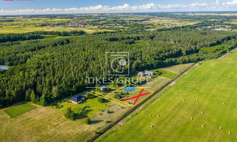 Parduodamas  sklypas Gedminų k., Klaipėdos r. sav., 33 a ploto 2