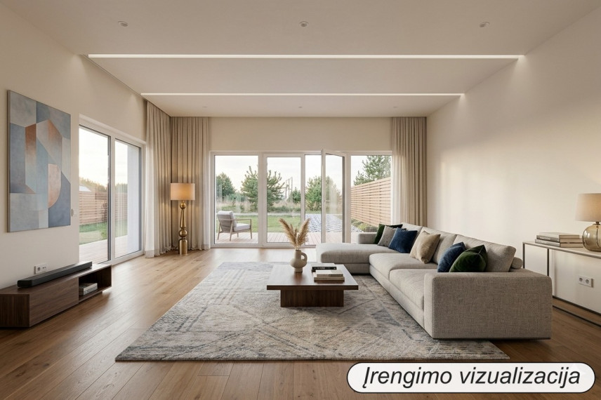 Parduodamas namas Barsukynės g., Vilniaus m., Vilniaus m. sav., 108.71 m2 ploto, 2 aukštai 1