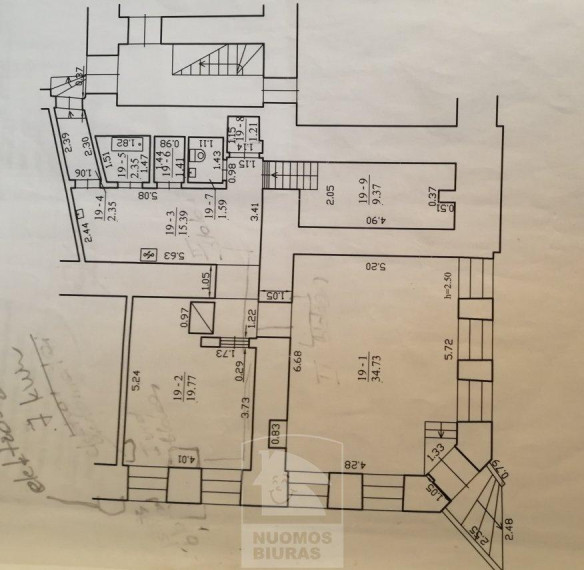 Parduodamas butas Tyzenhauzų g., Senamiestis, Vilniaus m., Vilniaus m. sav., 78.00 m² ploto 2 kambariai 21