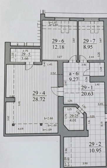 Nuomojamas butas Bangų g., Palangos m., Palangos m. sav., 89.1 m2 ploto, 4 kambariai 13