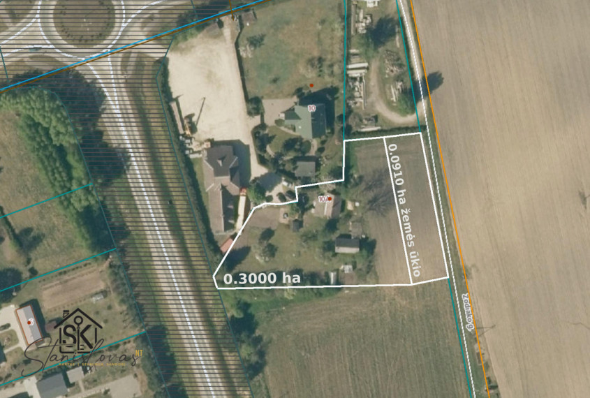 PARDUODAMAS NAMAS SU 30 A ŽEMĖS SKLYPU VERDAINĖS K., ŽEMAIČIŲ NAUMIESČIO G. 10A 33