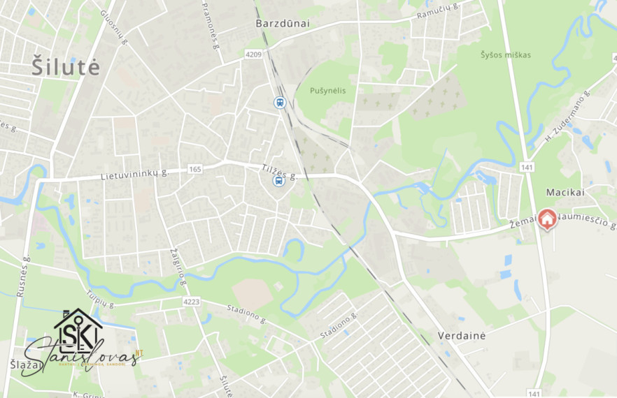 PARDUODAMAS NAMAS SU 30 A ŽEMĖS SKLYPU VERDAINĖS K., ŽEMAIČIŲ NAUMIESČIO G. 10A 36