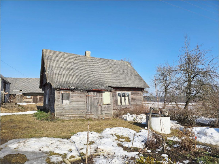 Parduodamas namas Mietkalnio k., Kelmės r. sav., 54.89 m² ploto 2 kambariai 1