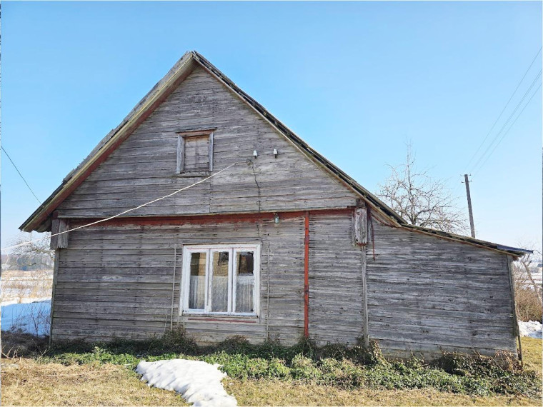 Parduodamas namas Mietkalnio k., Kelmės r. sav., 54.89 m² ploto 2 kambariai 2