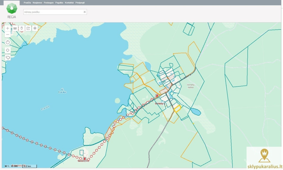 Parduodamas namas Miško g., Girinių k., Molėtų r. sav., 75.78 m2 ploto, 1 aukštai 22