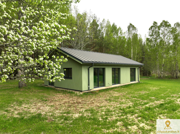 Parduodamas namas Miško g., Girinių k., Molėtų r. sav., 75.78 m2 ploto, 1 aukštai 1