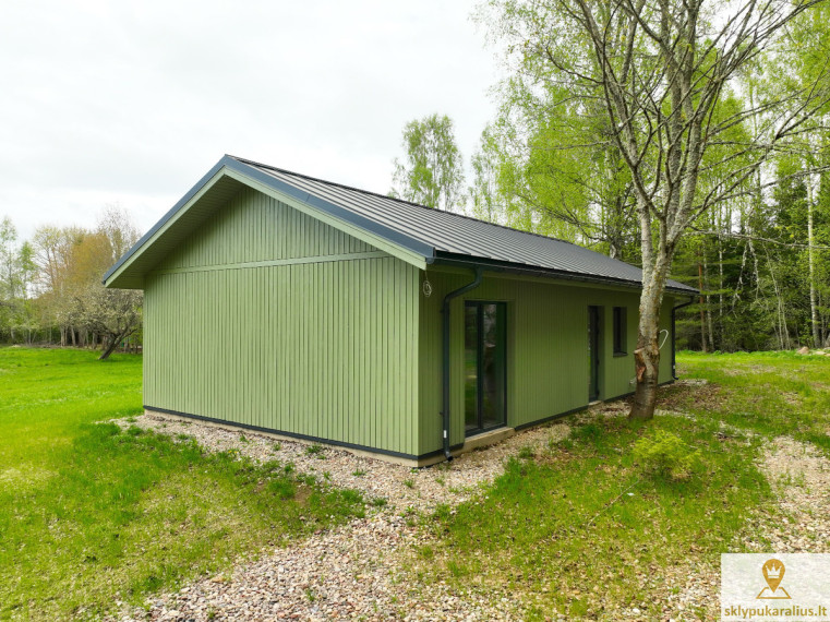 Parduodamas namas Miško g., Girinių k., Molėtų r. sav., 75.78 m2 ploto, 1 aukštai 6