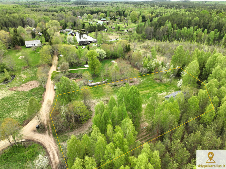 Parduodamas namas Miško g., Girinių k., Molėtų r. sav., 75.78 m2 ploto, 1 aukštai 10