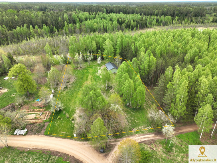 Parduodamas namas Miško g., Girinių k., Molėtų r. sav., 75.78 m2 ploto, 1 aukštai 11