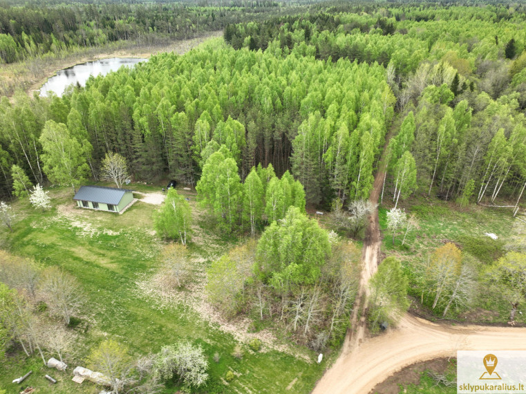 Parduodamas namas Miško g., Girinių k., Molėtų r. sav., 75.78 m2 ploto, 1 aukštai 12