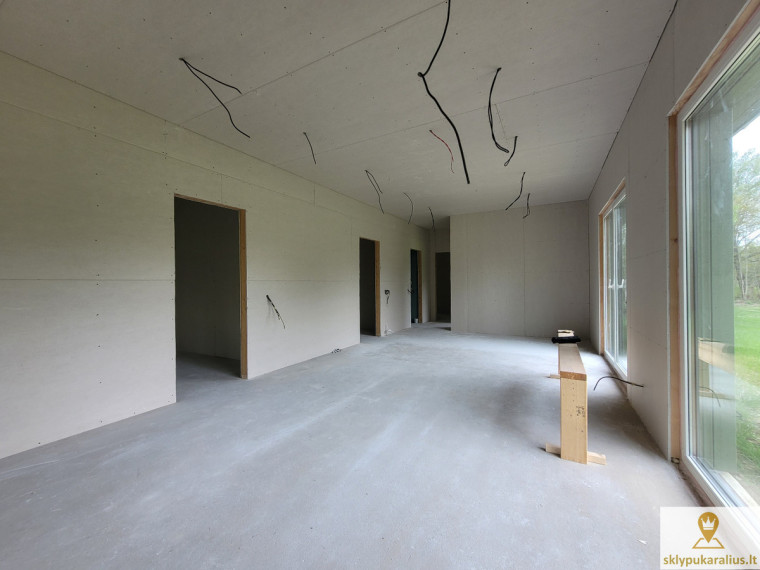 Parduodamas namas Miško g., Girinių k., Molėtų r. sav., 75.78 m2 ploto, 1 aukštai 15