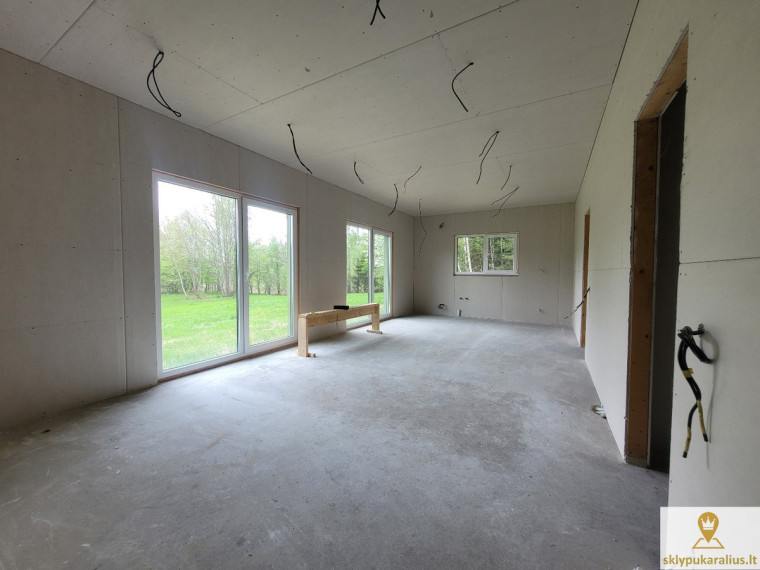 Parduodamas namas Miško g., Girinių k., Molėtų r. sav., 75.78 m2 ploto, 1 aukštai 16