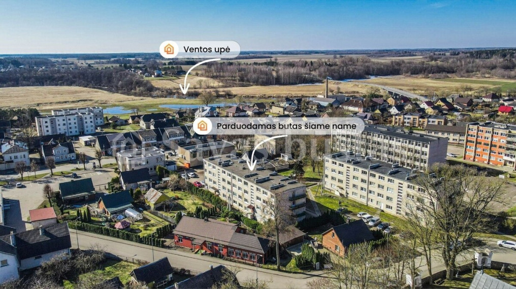 Parduodamas butas Bažnyčios g., Viekšnių m., Mažeikių r. sav., 94.14 m2 ploto, 3 kambariai 11