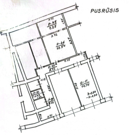 Parduodamas butas Vandžiogalos pl., Domeikavos k., Kauno r. sav., 87.13 m2 ploto, 4 kambariai 24