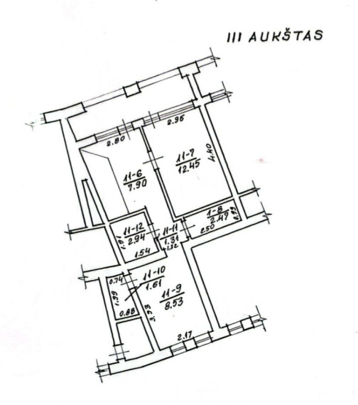 Parduodamas butas Vandžiogalos pl., Domeikavos k., Kauno r. sav., 87.13 m2 ploto, 4 kambariai 22