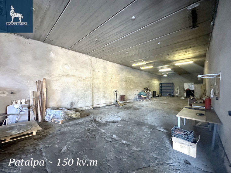 Nuomojamos administracinės, gamybinės, kitos paskirties, sandėliavimo patalpos Paneriai, Vilniaus m., Vilniaus m. sav., 600 m2 ploto 9
