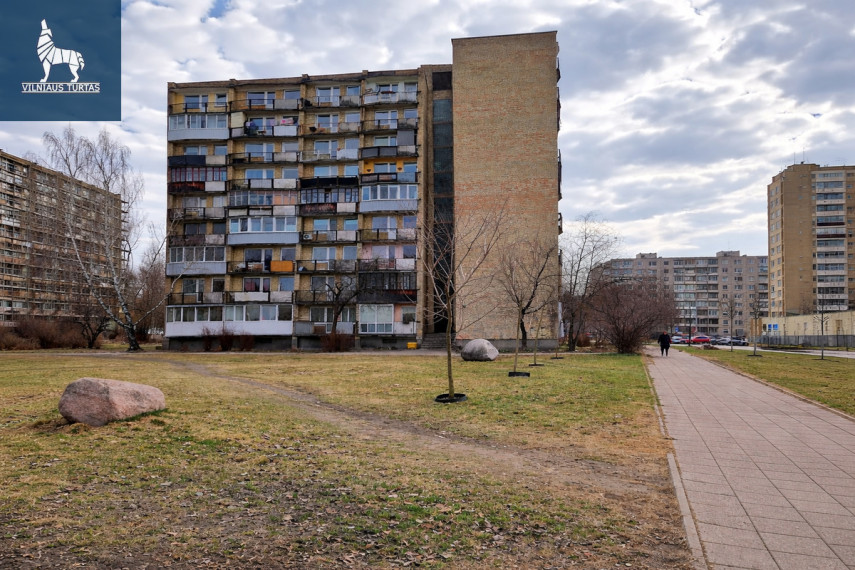 Parduodamas butas Žygio g., Žirmūnai, Vilniaus m., Vilniaus m. sav., 20 m2 ploto, 1 kambariai 14